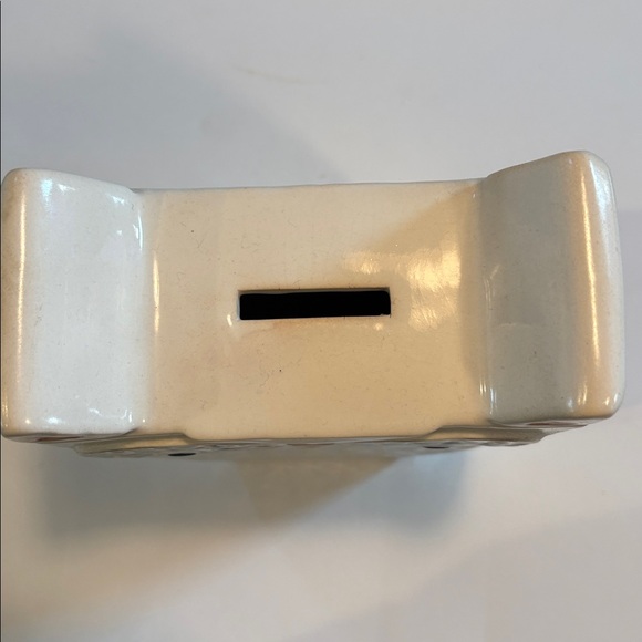 Ceramic Owl Coin Bank Decor - Picture 4 of 4